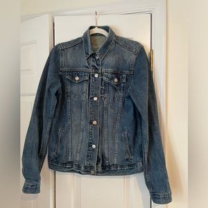 Gap 1969 denim jacket - saddle blue - size medium tall
